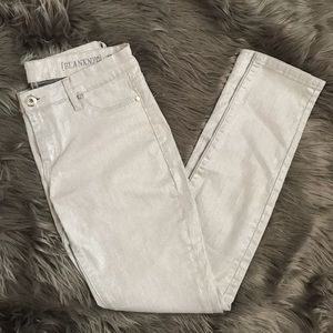 ▫️BLANK NYC Silver Skinny Jeans▪️